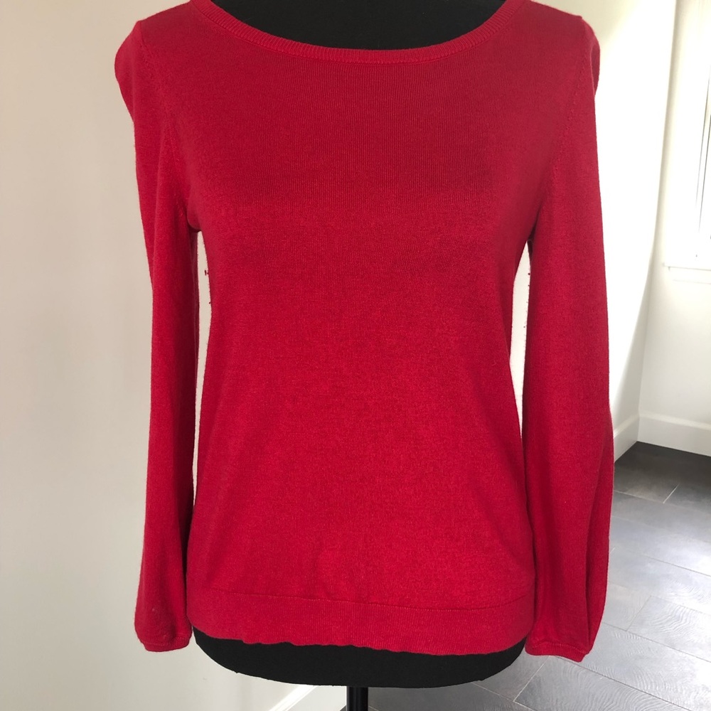 Banana Republic Cherry red sweater